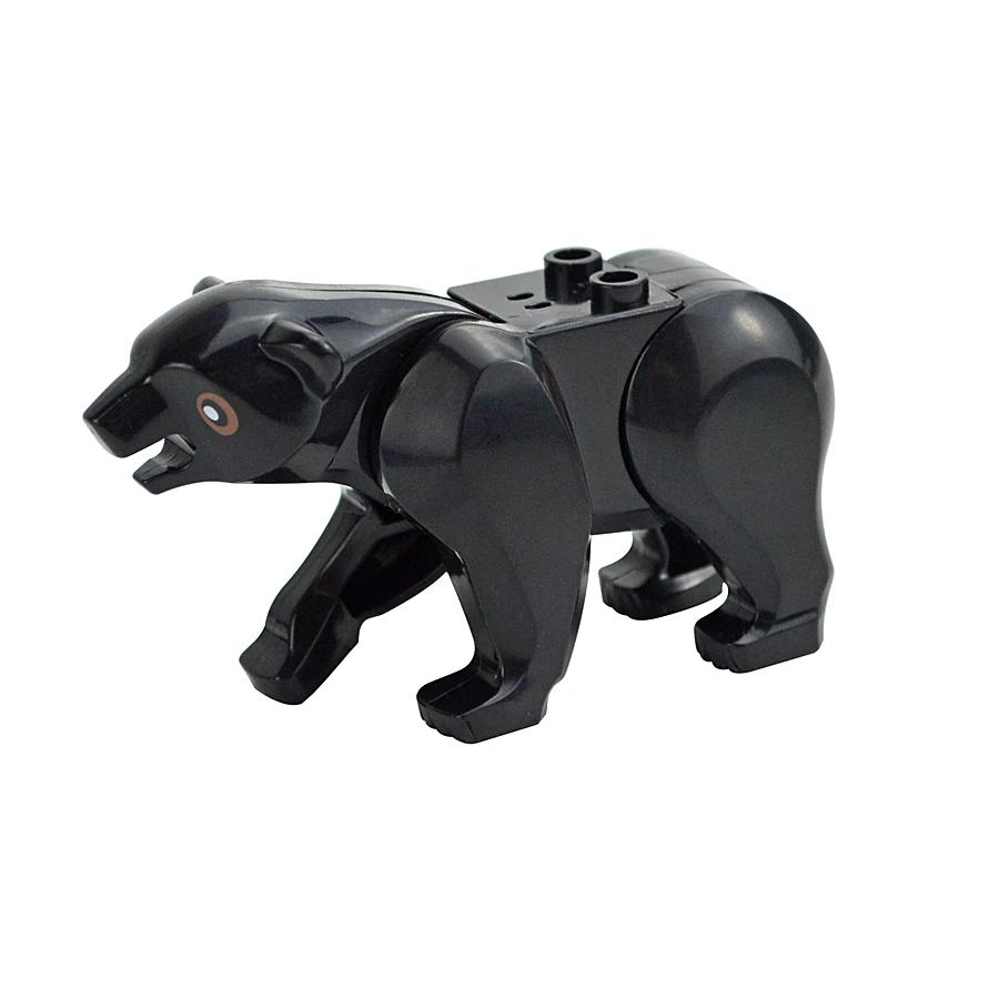 

Фигурки животных Классический строительный блок Город Олень Сова Коза Тигр Орел Зоопарк Ферма Аксессуары DIY Кирпич Дети Детская игрушка Leduo