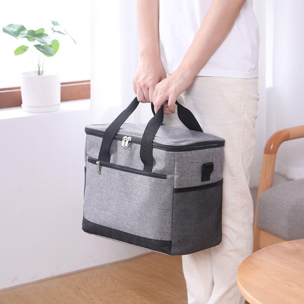 17L/30L Thermal Pie Carrier 4-6h Heat Preservation Food Tote Bag Insulated Lunch Bag  Hiking