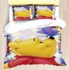 MINISO Winnie the Pooh Duvet Cover Set Comforter Bedding 3d Children'S Bedding Set 3-Piece 1 Quilt Cover King Size