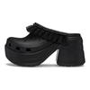 Crocs Zuecos Eva Casual Versátiles Calzado Mujer Negro 210689-001