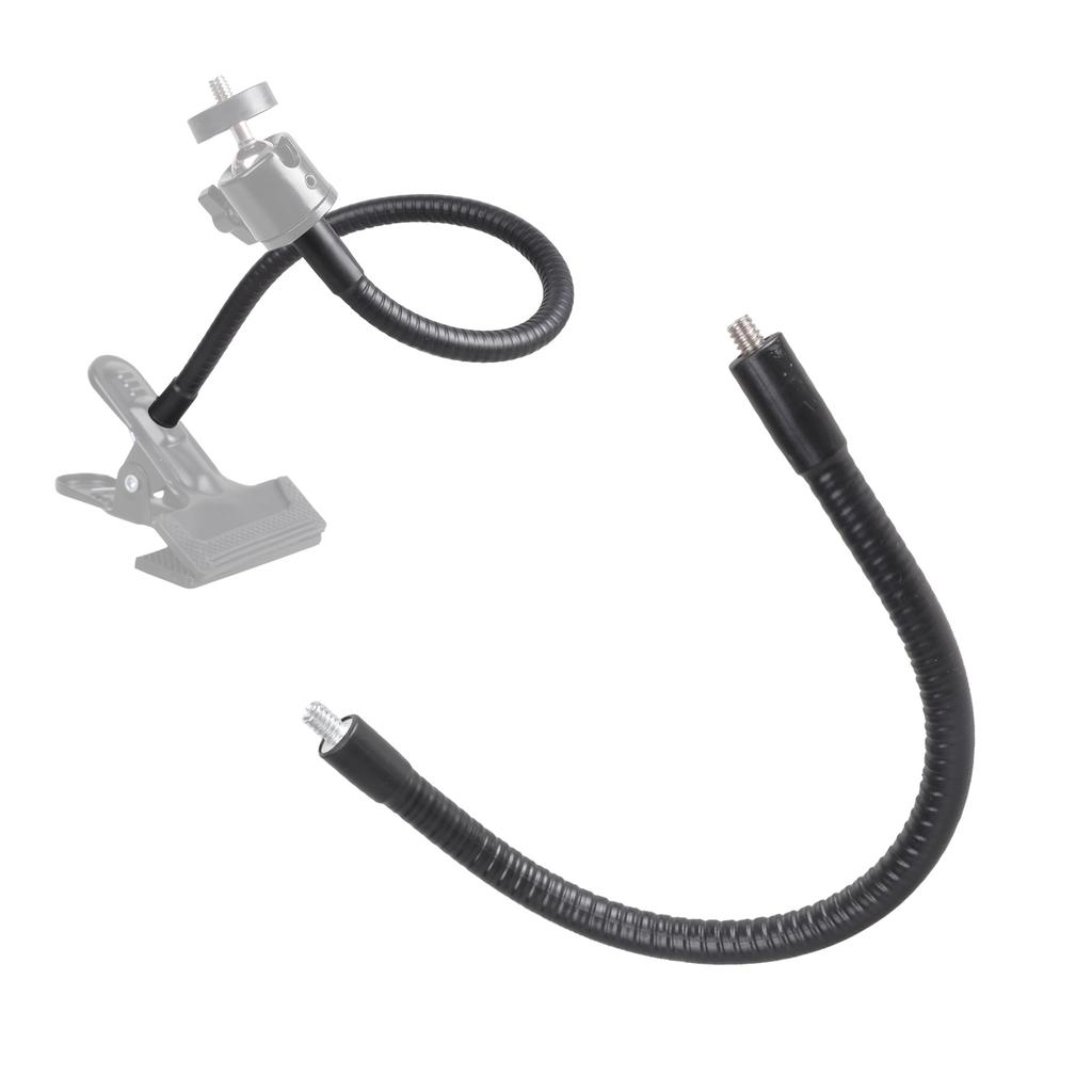 Flexible Bendable Goosenecks Tube With 1/4inch Male Thread Connectors For Camera Microphones Light Stand Accessories