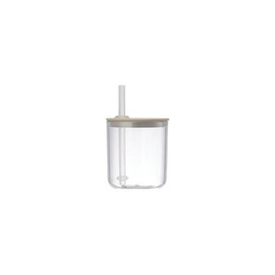 KINTO Strohhalmbecher Elfenbein 200ml BONBO 26397