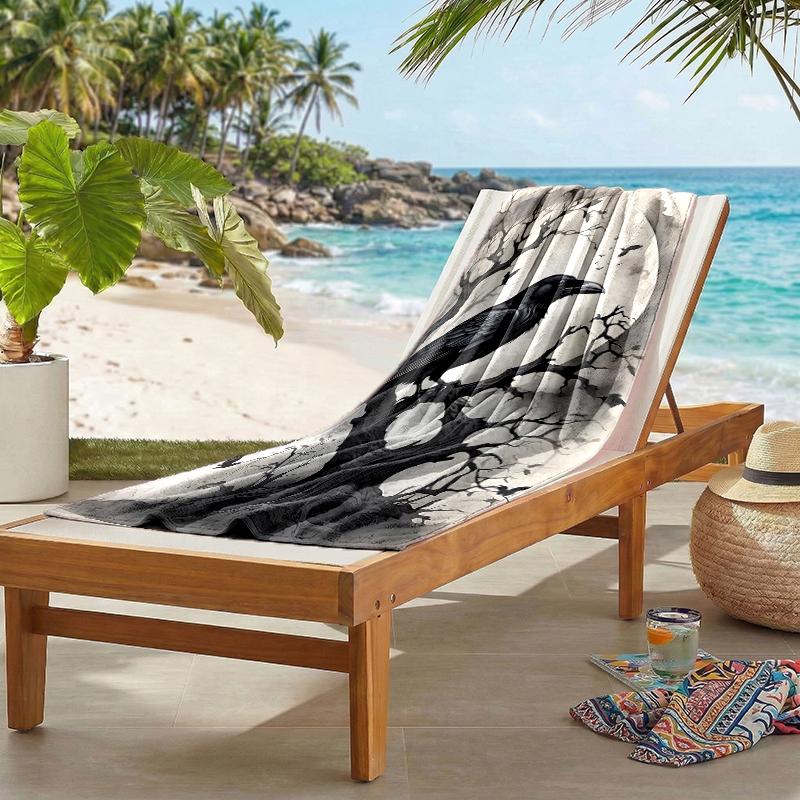 Vintage Artwork Fashion Beach Towel: Ideal for Summer Adventures Soft, absorbent and quick drying suitable for swimming and bathing