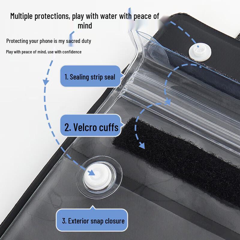 Ousen Universal Waterproof Touchscreen Phone Pouch