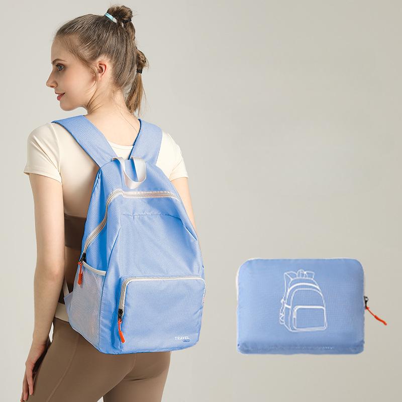 

Folding Backpack, Large Capacity, Backpack, Backpack, Student Backpack, Outdoor Hiking Bag, Essential for Travel рожевий