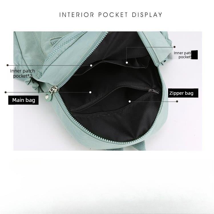 New large capacity women's backpack