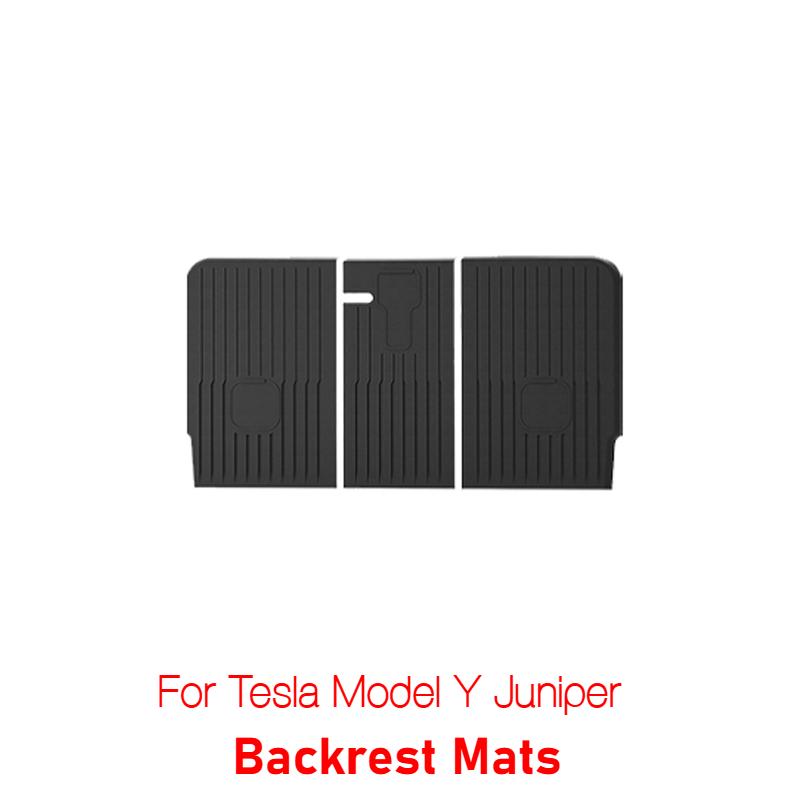 

Коврики для пола для новой Tesla Model Y 2025+ Juniper 2025 Коврики для багажника Двойные подкладки Автомобильный интерьер с левым/правым рулем Защита Right hand drive