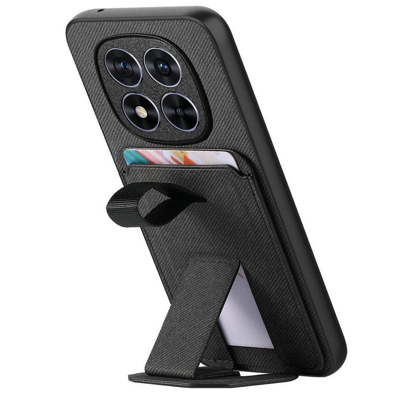 

Leather Back Case For Xiaomi Redmi Note 15 Pro Plus 5G Luxury Cover for Redmi Note 15 Pro Case Note 15 Pro+ Stand Funda Redmi Note 15 5G чёрный