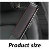 2PCS Car Seat Belt Cover Pad,Breathable Leather Seatbelt Covers For Shoulder Protection And Car Decorations,Universal Seatbelt Cushion Adding Car