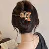 Funny Cute Cartoon Cat Twist Hair Clips Hairgrip For Women Girls Cat French Twist Banana Hair Claw Barrettes Hair Accessories