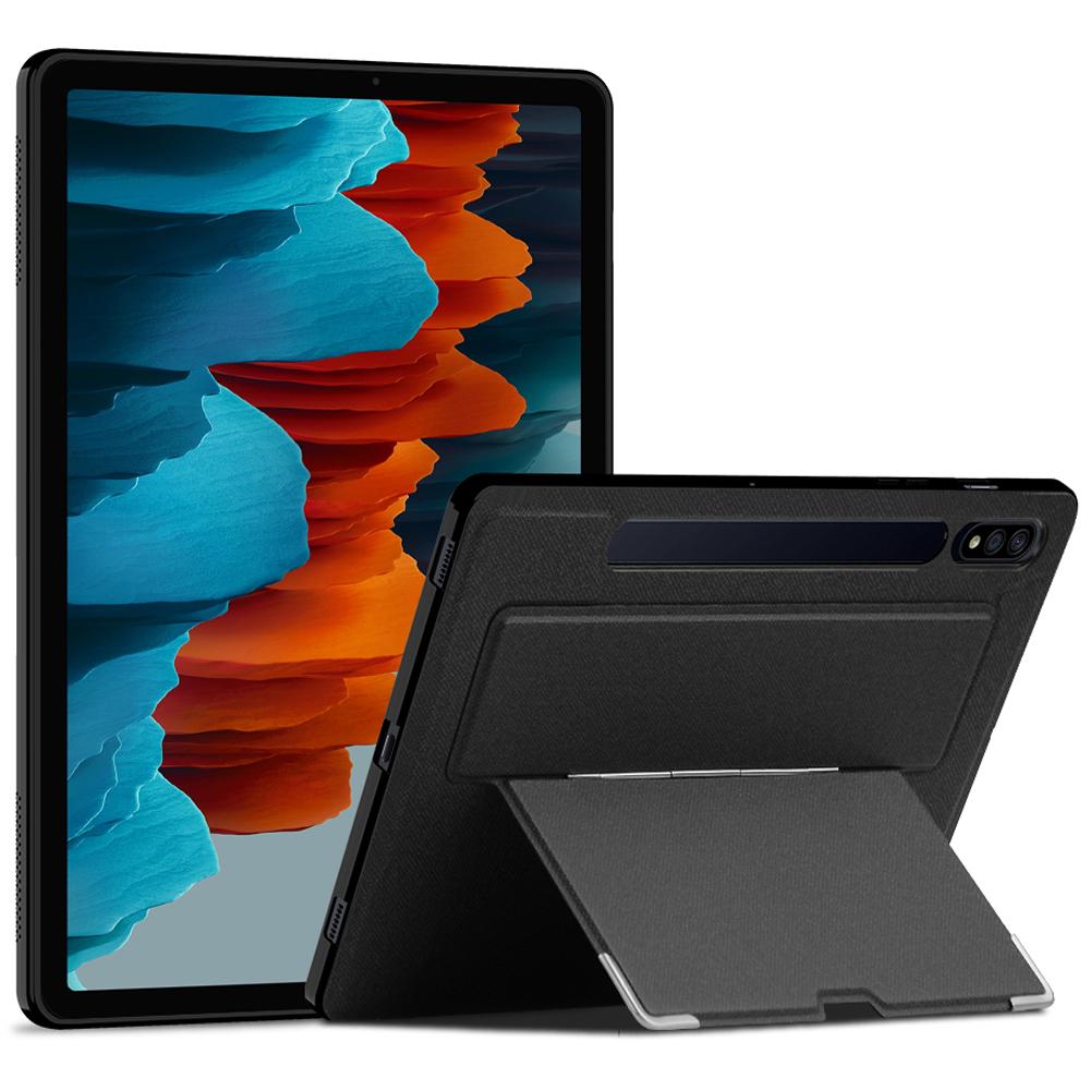 

Чехол для Samsung Galaxy Tab S7, покрытый ПУ кожей чехол для ПК для планшета с задней подставкой A