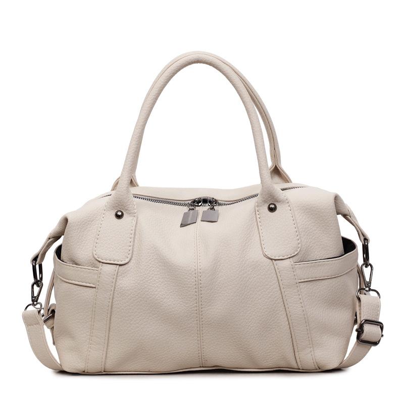 Vintage Tote Bag Women's Shoulder Bag Large Capacity Commuter Crossbody Bag