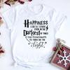 Happiness Can Be Found In The  Darkest of Times T-shirt HP Inspired Shirt Dumbledore Quote Wizard Tee Magic School Tops