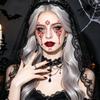 Makeup Crystal Tattoo Sticker Rhinestone Face Gem Sticker Face Eye Jewels Sticker Ghost Festival
