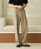HYOJI Double-Pleat Semi-Wide Slacks (All Seasons, Summer - 8 Colors) (Type A)