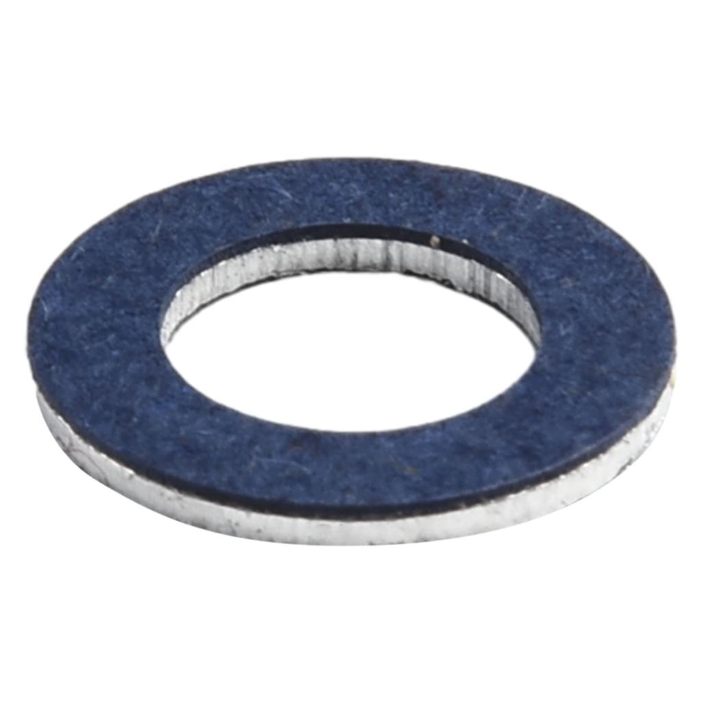 1 Set 100pcs Oil Drain Sump Plug Washers Gasket Hole For Toyota OE90430-12031 12mm Oil Drain Sump Plug Gaskets Washer