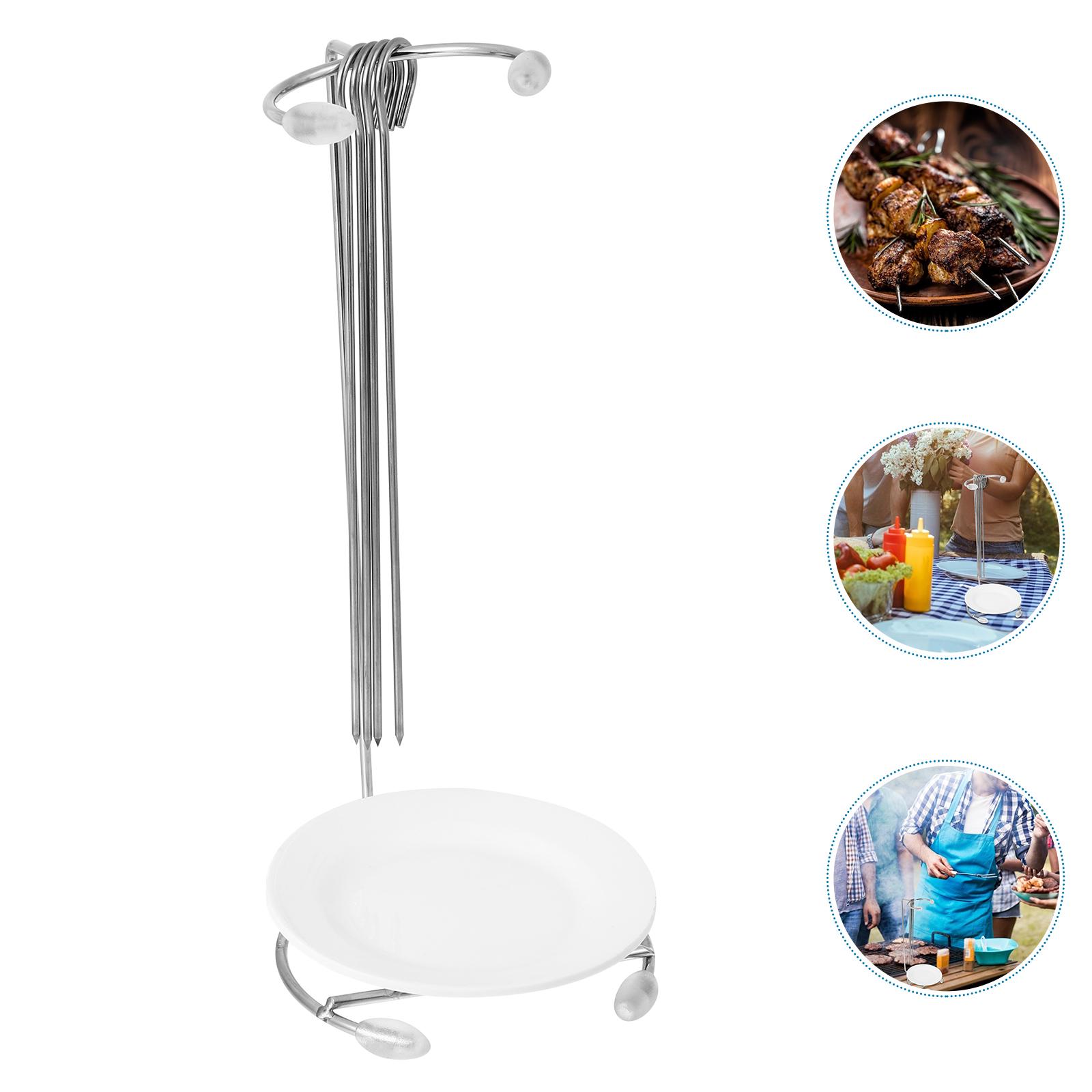 

Решітка для смаження барбекю підвісна вішалка з нержавіючої сталі пластикова шпажка для барбекю приладдя