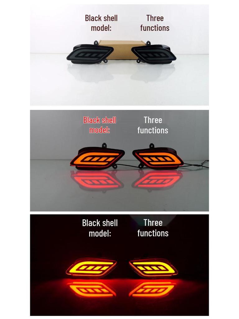 LED Rear Bumper Light for 2017-2023 Overseas Toyota Yaris Hatchback