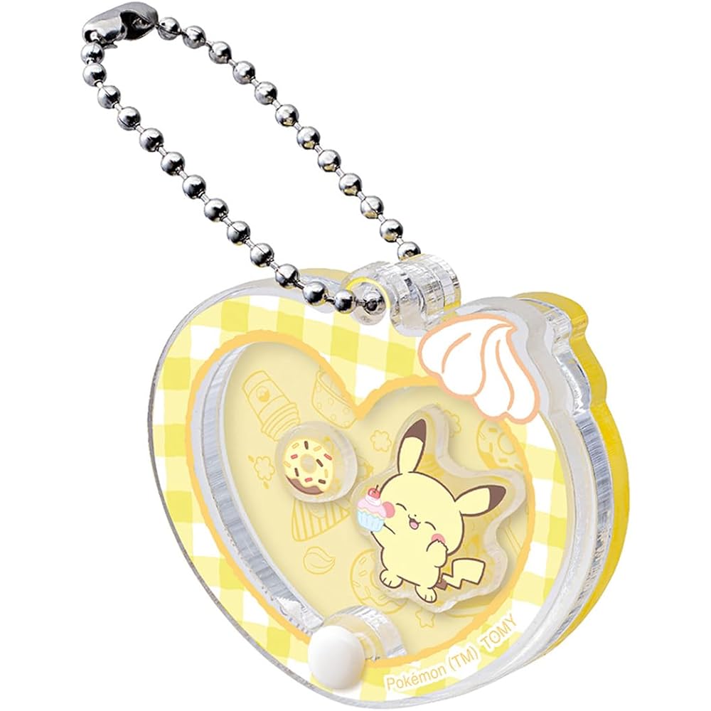 Pokmon Pokepiece Acrylic Charm Collection Sweets Shop Box with Moving Features