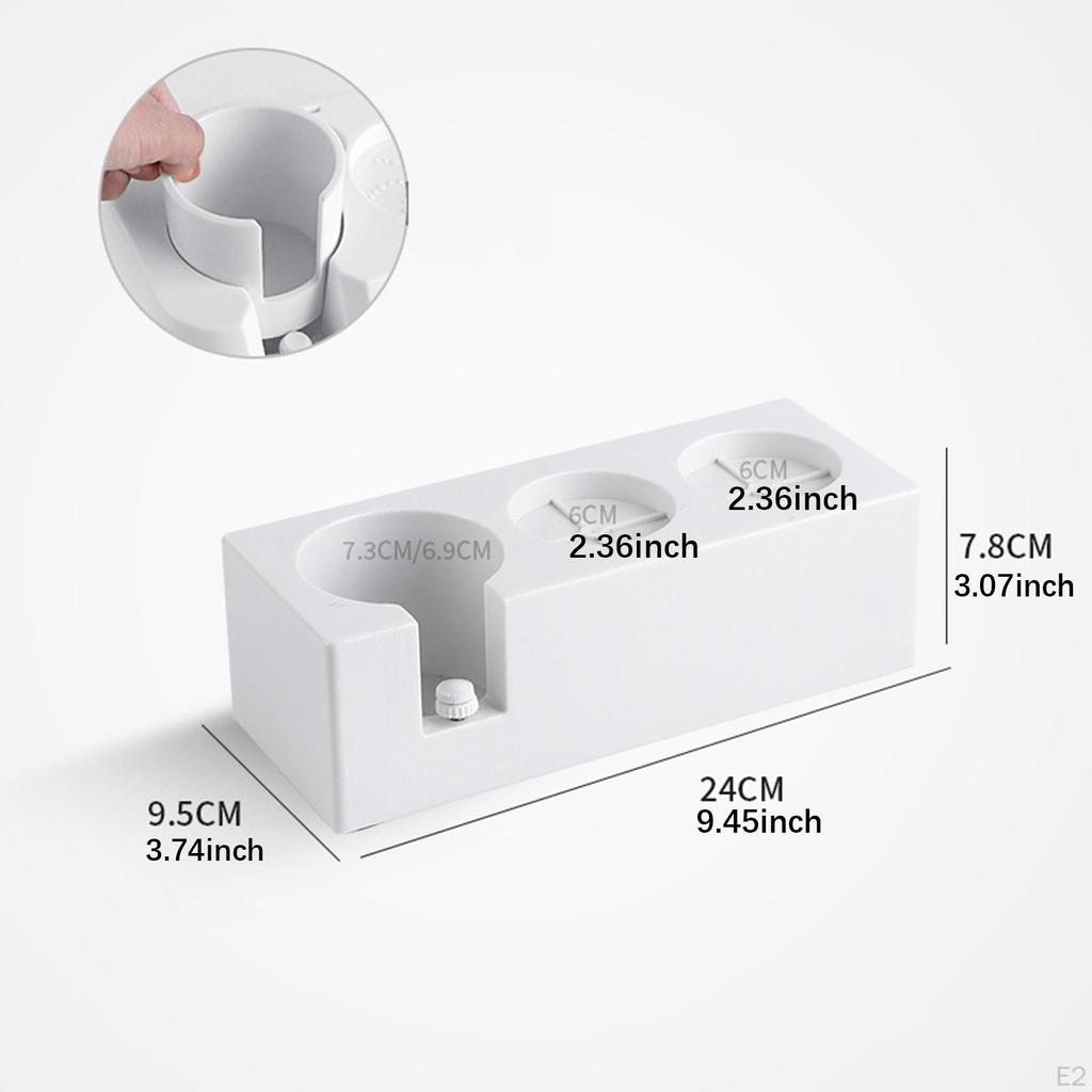 Coffee Tamper Organizer with Portafilter Holder for Espresso Station