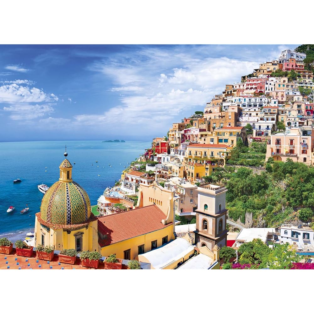 Epoch 2000 Super Small Piece Jigsaw Puzzle Overseas Scenery World Heritage Site Amalfi Coast V [I...