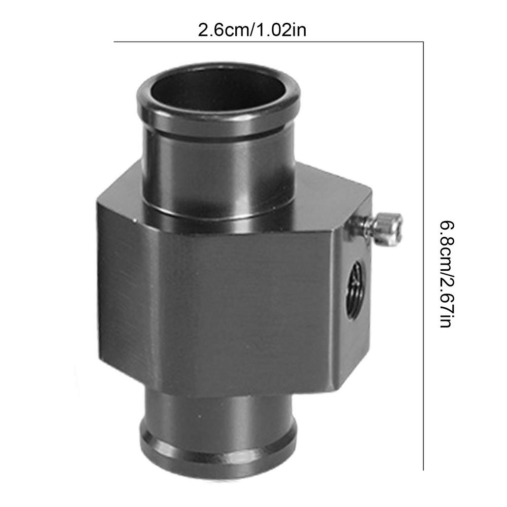 

Адаптер температуры воды, адаптер шланга, датчик температуры воды, манометр, алюминиевый сплав, датчик температуры охлаждающей воды, соединительная труба