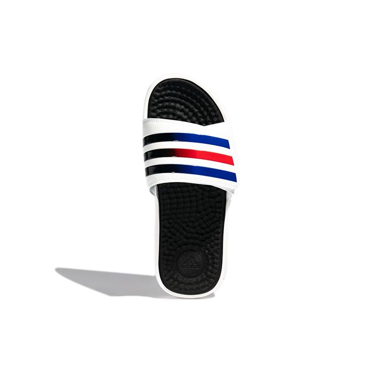 Adidas Adissage Casual Comfortable Rubber Sole Non-Slip Slide Sandals Unisex Footwear White Blue Red FY8152