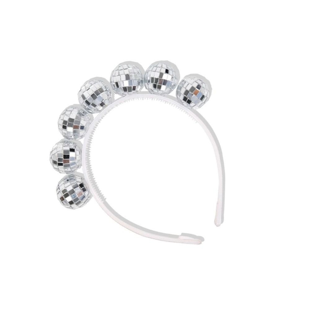 Mirror Ball Mirrorball Hair Hoop Vintag Party Costume Headpiece Disco Party