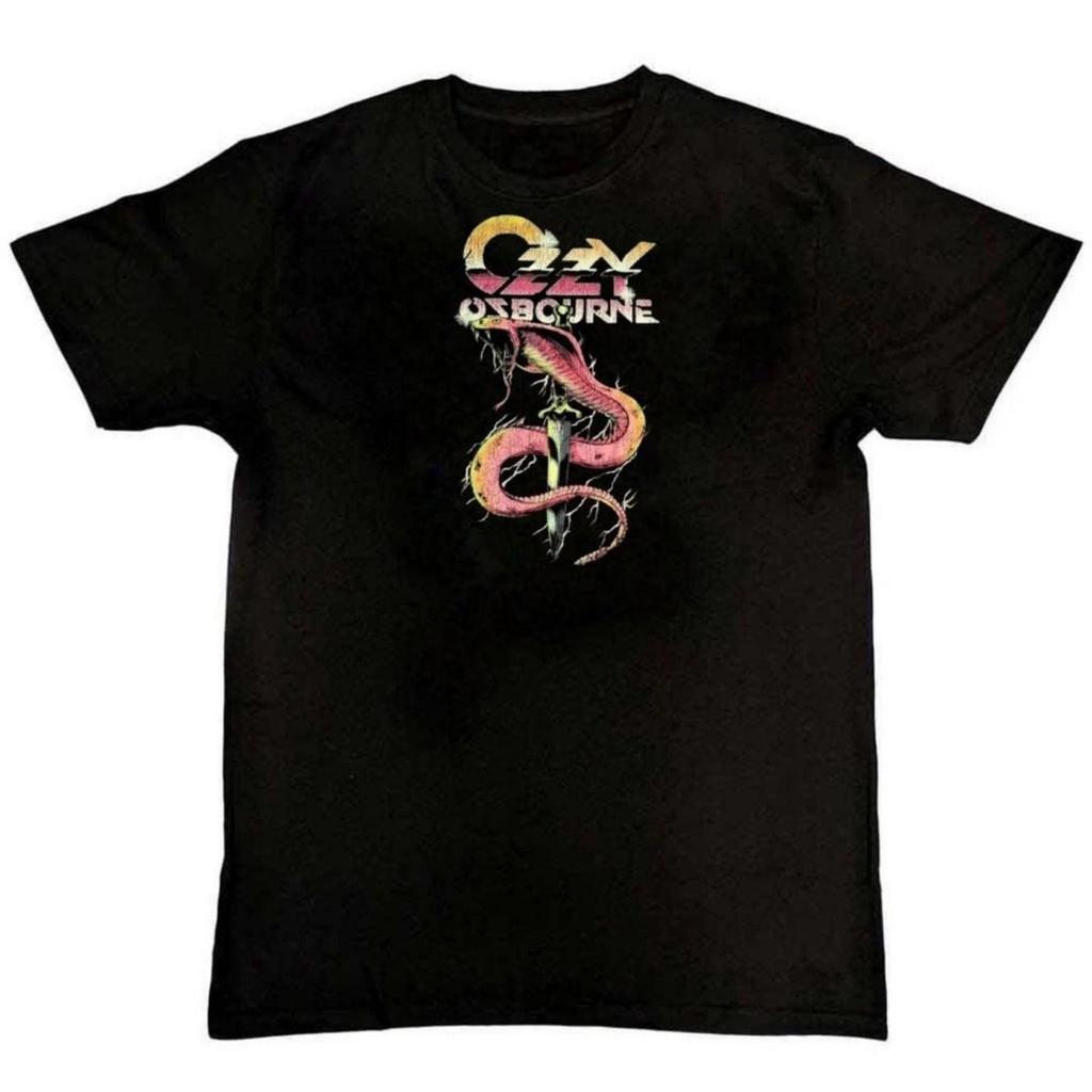 Ozzy Osbourne Vintage Snake Dagger Graphic Print Mens TShirt S M L XL 2 3 4 XL Unisex T-Shirt