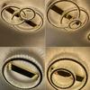 2025 New Crystal Ceiling Light Nordic Modern Living Room Bedroom Light Golden Circle Wire Cutting Luxury Design Ceiling Light