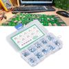 100 Pcs Variable Resistor 10 Values 500R To 1M RM065 Blue White Trimmer Potentiometer Assortment Kit