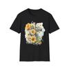 Floral Cross T-Shirt, Faith Based Apparel, Spring Outfit, Christian Gift, Casual