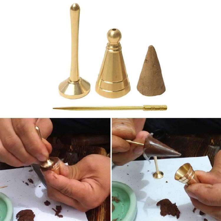 3-teiliges Kupfer-Räucherstäbchen-Werkzeugset Räucherstäbchen-Starterset Professionelle Räucherstäbchen-Werkzeuge