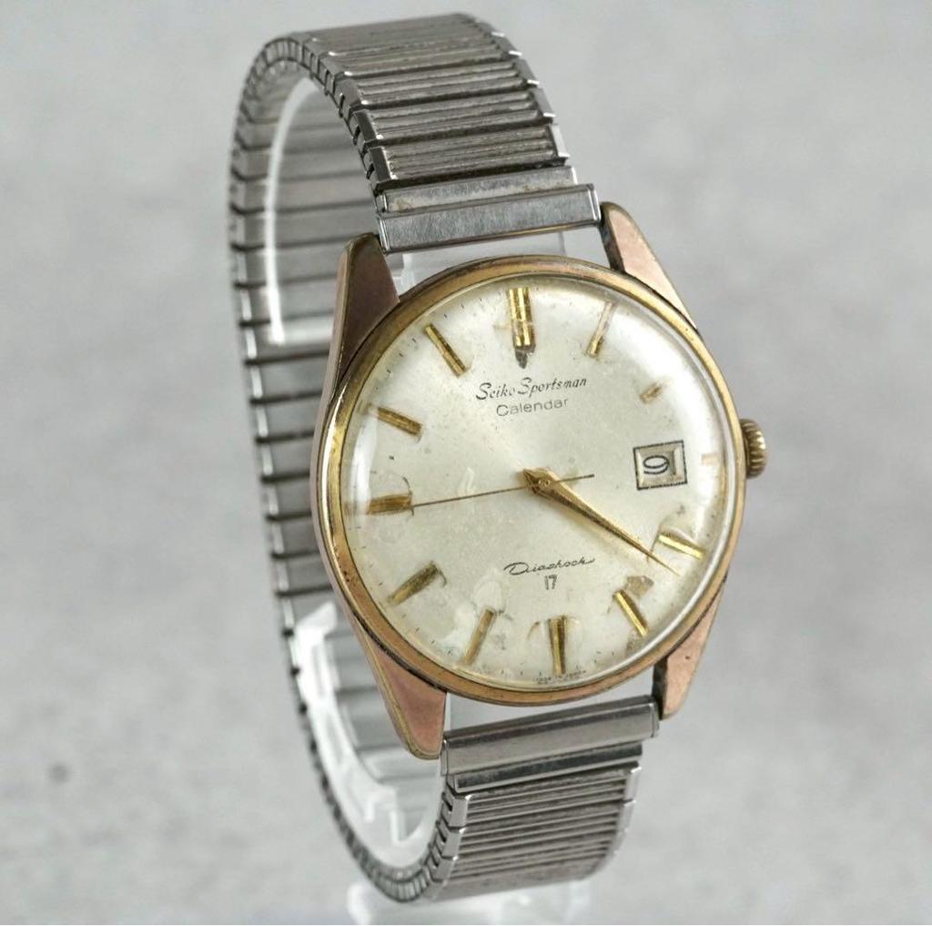[USED] Working SEIKO Sportsman Wristwatch, 1960s, 882990