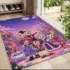 Digital Circus Adventure Carpet Rug Soft Washable Antislip Home Living Room Sofa Mats Personalized Christmas Rug