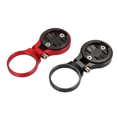 Road Bicycle Computer Mount Cycling Aluminum Alloy Computer Stopwatch Speedometer Stem Mount Holder for Garmin Bryton