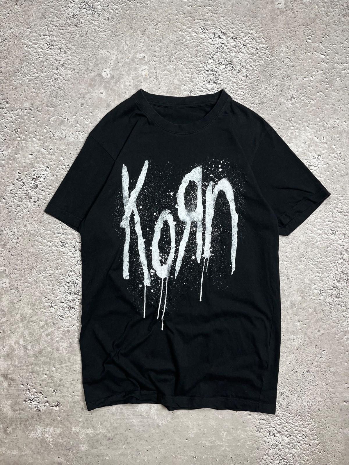 Korn Still a Freak Black Graphic Band T-Shirt Front Back Print Tee XXXXL