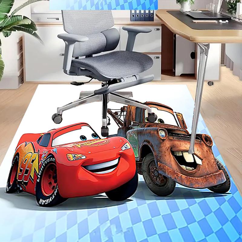 Car Adventure Friendship Carpet For Playroom Bedroom Living Room Sofa Home Decorkids Game Area Rug Nonslip Floor Mat