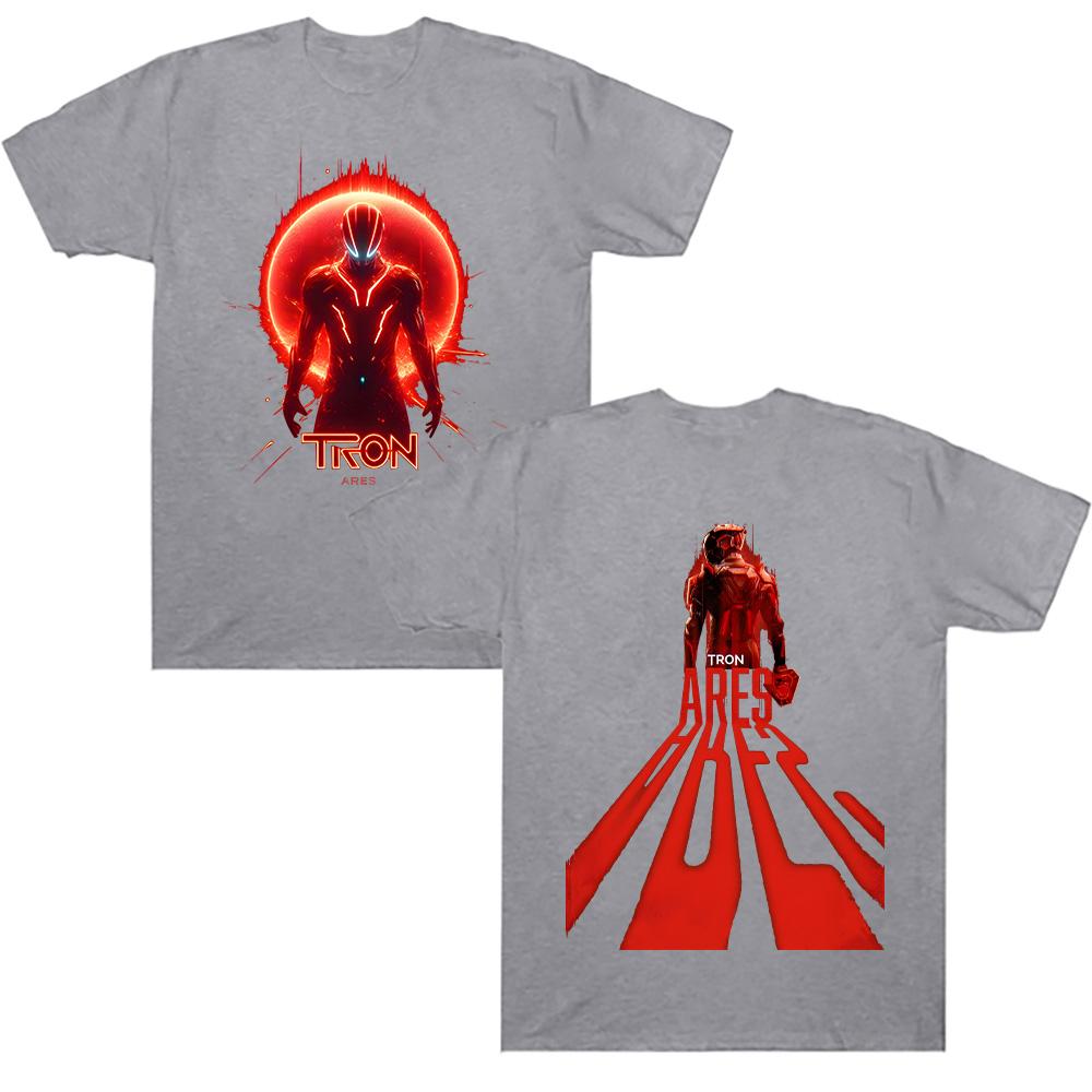 

Tron Ares Популярные Графические Футболки из Хлопка Свободного Покроя Повседневная Модная Одежда Женская Мужская Футболки с Креативным Дизайном Трендовые Универсальные 4XL