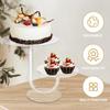 Acrylic Cake Stand Stylish Clear Acrylic Cupcake Holder Cake Holder Tree Dessert Display for Weddings Anniversaries Baby Shower