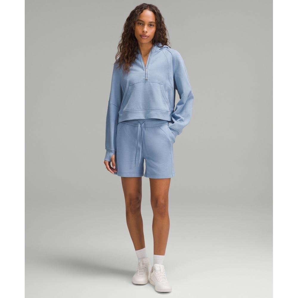 Lululemon Scuba High Rise Short 5  Blue Willow