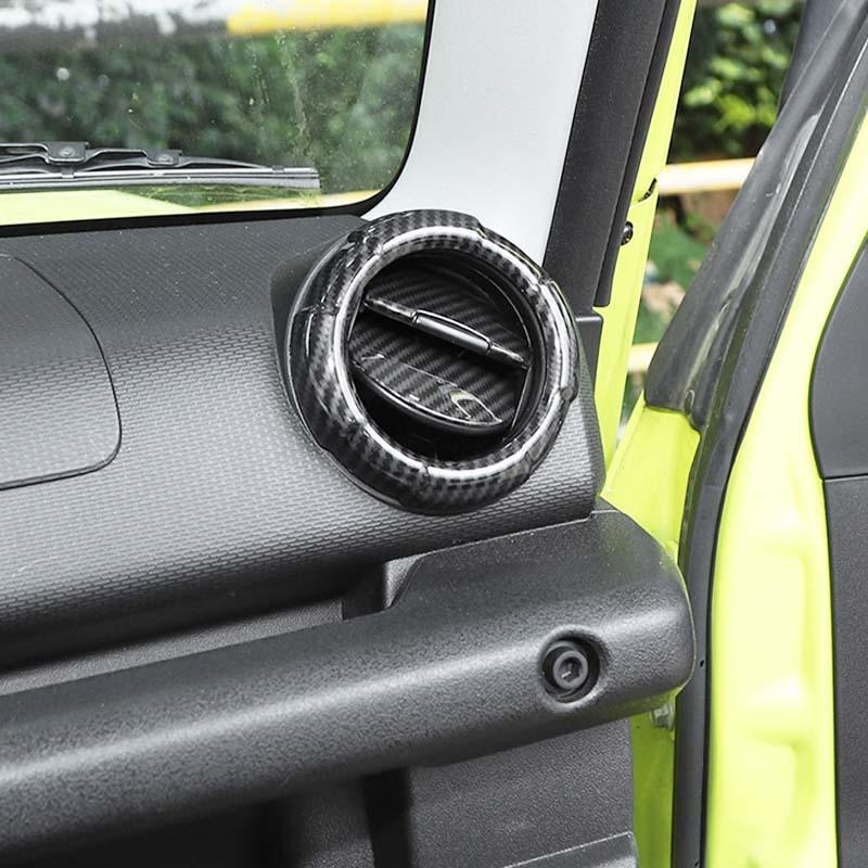  ABS Car Gear Shift Decoration Air Conditioning Control Panel Window Lifting Switch Stickers for Suzuki Jimny 2019 Up Interior Accessories