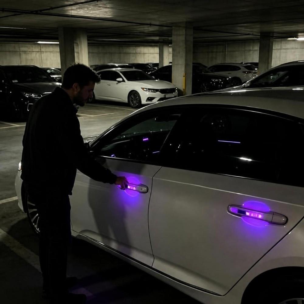 LED Technology Welcome Lights Waterproof Design Safety Signal Lamp LED Welcome Lights For Car