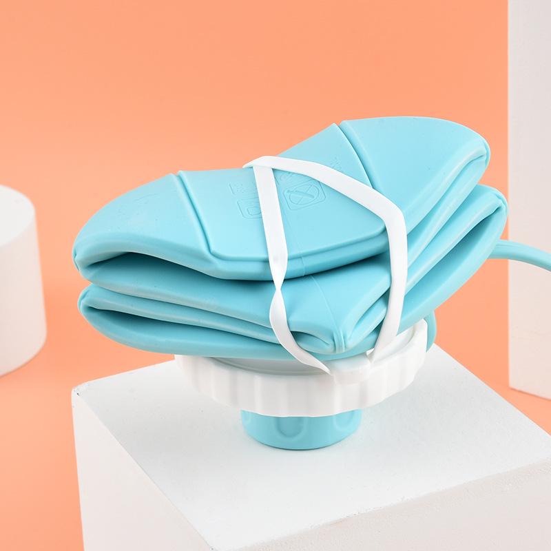 Silikon-Faltwasserflasche mit großer Kapazität für Outdoor-Sport und Reisen