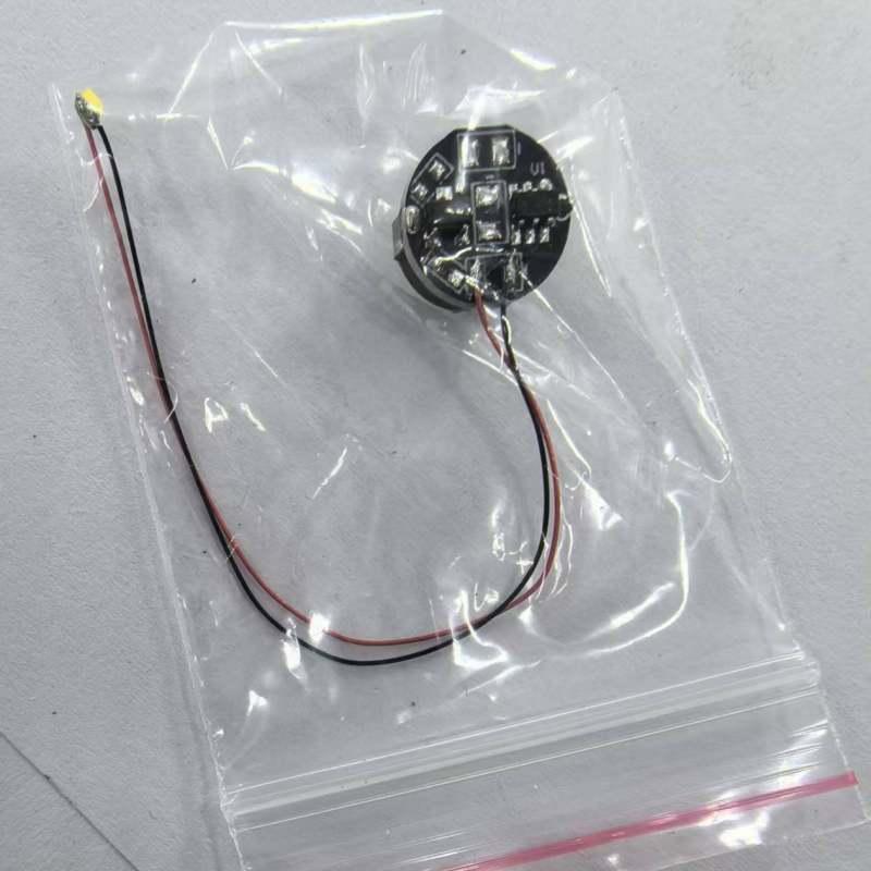 1 Piece Wired Led Magnetron Light Model With Battery Magnetic Control Lamp Diy Car Toys Lighting Making Diorama Materials Parts