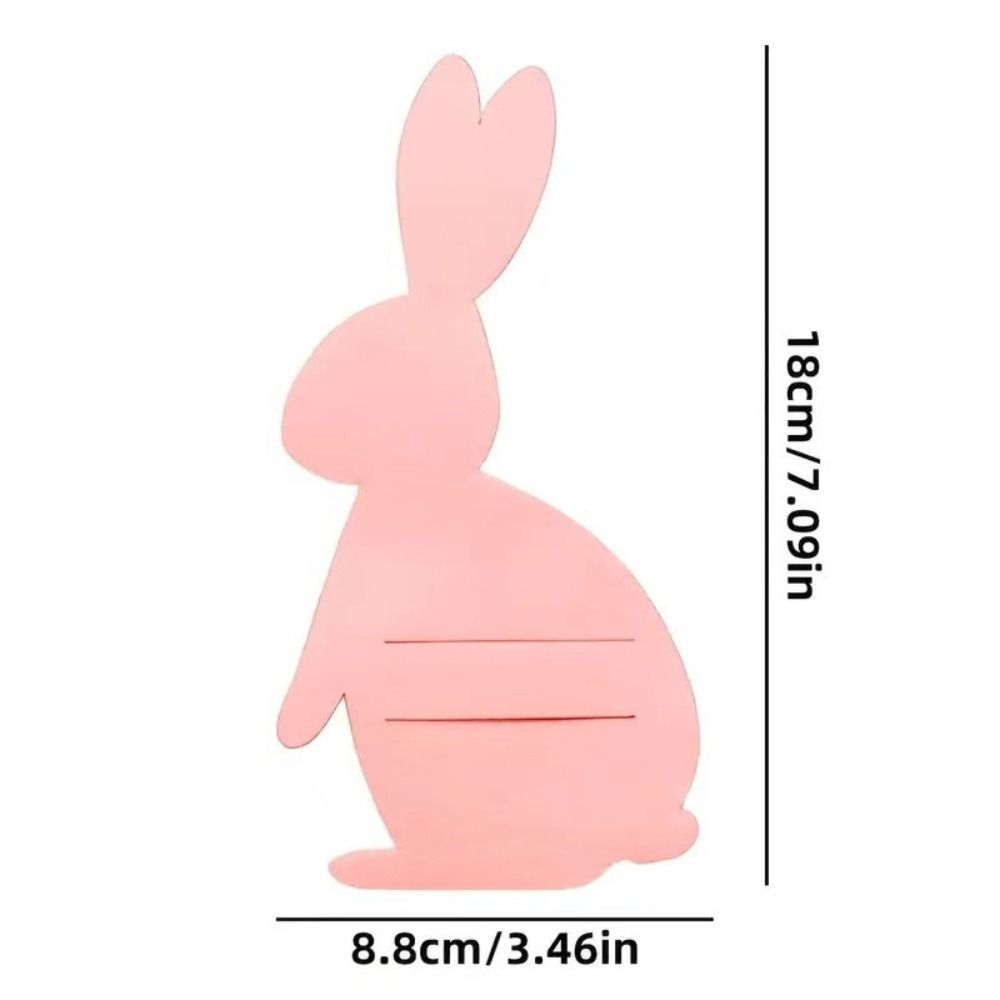 12pcs Cartoon Easter Fork Bag Non-Woven Fabric Cutlery Sleeve Bags Cute Cutlery Bags  Wedding