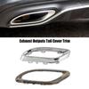 Gloss Chrome Exhaust Tip Cover Trims Replacement for Mercedes‑Benz A B C E GLC CLS‑Class W177 W247 W205 W213 X253 C257