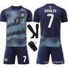 2526 Riyadh Victory Auswärtstrikot Nr.. 7 C Ronaldo 10 Manet Erwachsenen Kinder Herren Damen Fußball-Trikotset