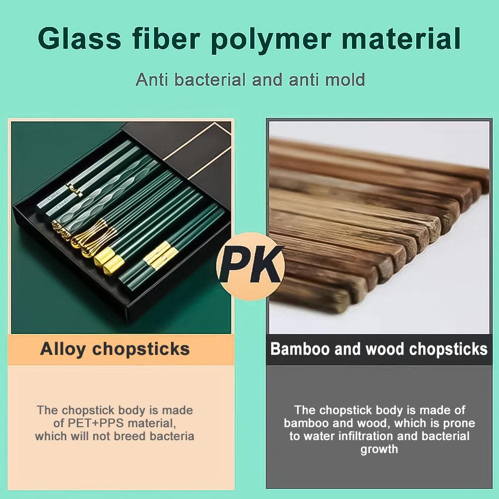 Reusable Chopsticks For Home Use High Temperature Resistant Chopsticks For Home