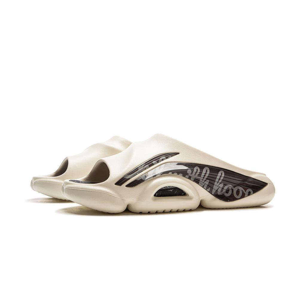 Li Ning Badfive Slide Og Ležérní Prodyšné Lehké Protiskluzové Pantofle Pánská Obuv Béžová ABTV007-1